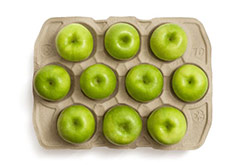 paper apple tray